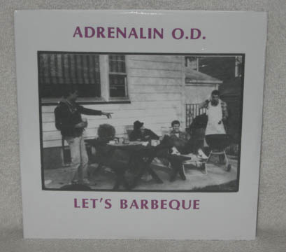 ADRENALIN OD "Let's Barbeque" 12" EP (Beer City) Gatefold Jacket
